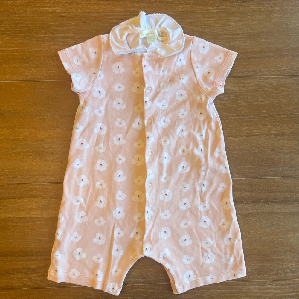 Marie-Chantal The Floral Romper - 12M